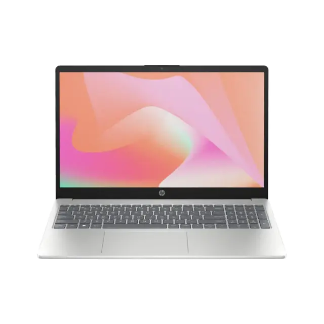 HP 15-f0213TU Laptop - 15.6 inches FHD Display | Intel Core i7-1355U | 8GB RAM | 512GB SSD | Intel Iris Xe Graphics | Backlit Keyboard | Windows 11 | Natural Silver Laptop - price sh. 76,999