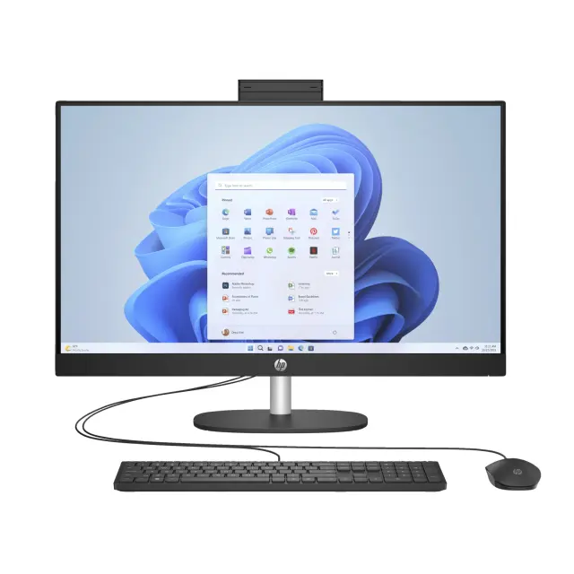 HP All-in-One 27-cr0086nh (91H75EA) - 13th Gen i7-1355U, 27 inches FHD, 8GB RAM, 512GB SSD, FreeDOS - 1 Year Warranty - price sh. 127,999 - alternate view