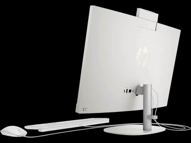 HP All-in-One 24-cr0254nh (A0CR4EA) - 13th Gen i7-1355U, 16GB RAM, 512GB SSD, 23.8 inches FHD IPS - Premium AIO Desktop - price sh. 98,999 - alternate view