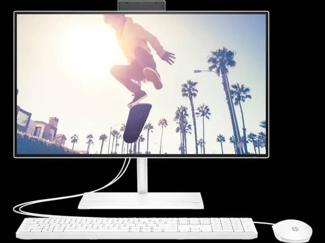 HP All-in-One 24-cb1023nh - Intel Core i5, 8GB RAM, 512GB SSD, 23.8-inch FHD Touch, MX450 GPU - Space-Saving Desktop PC - price sh. 94999