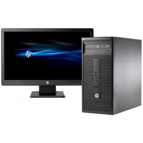 HP 800 G2 Desktop - Pentium Dual Core, 4GB RAM, 500GB HDD + 18.5-inch Monitor (Keyboard/Mouse) - FreeDOS - Complete Office PC - price sh. 42,999 - alternate view