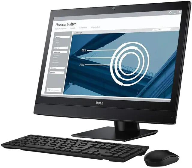 Dell OptiPlex 7440 AIO - 6th Gen Intel i5, 23.8-inches FHD, 8GB RAM, 256GB SSD, FreeDOS, Webcam, WiFi - 3-Month Warranty (Renewed) - price sh. 54,999 - alternate view