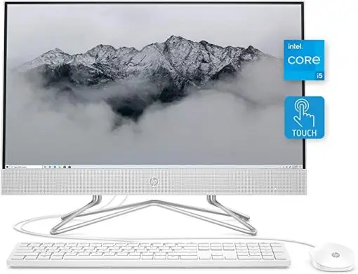 HP 24-df1270 All-in-One Desktop | 11th Gen Intel Core i5-1135G7 | 8GB RAM | 512GB SSD + 1TB HDD | 23.8-inches FHD Touchscreen | Windows 10 - price sh. 128,000 - alternate view