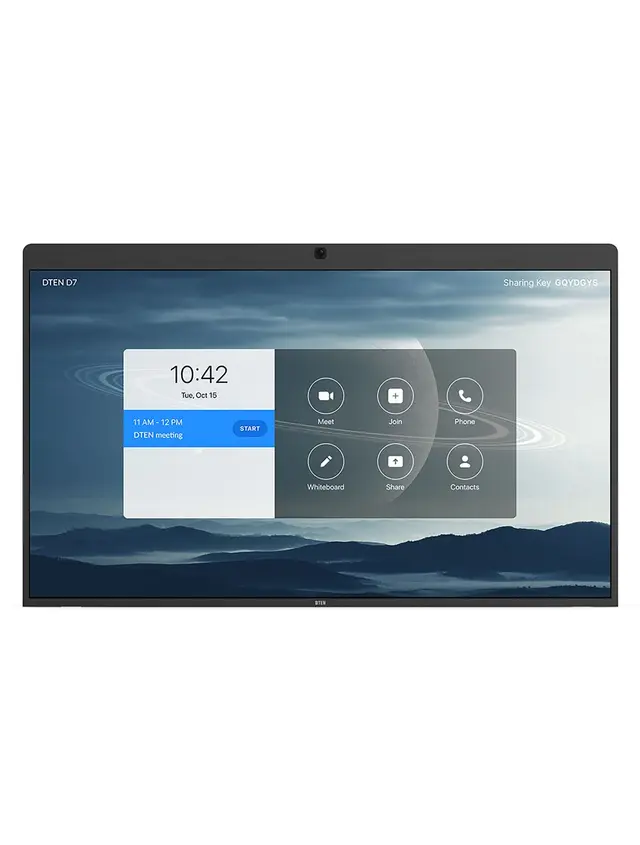 DTEN D7 55 inches 4K All-in-One | 7th Gen Intel i5 | 8GB RAM | 128GB SSD | 10-Point Touch | 4K Webcam | 16-Mic Array | Windows IoT | Ex-UK | 6M Warranty - price sh. 99,999