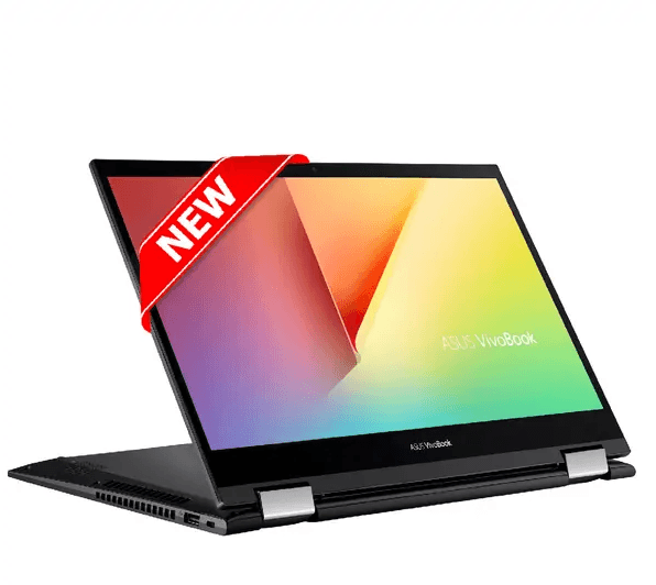 ASUS VivoBook Flip 14-TP470EA – 14-inch 2-in-1 Touch Laptop | 11th Gen i5-1135G7 | 8GB RAM | 512GB SSD | Win 11 | Indie Black - price sh. 69,999